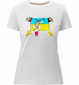 Женская премиум футболка