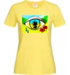 Жіноча футболка Око Україна Лимонний фото