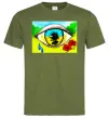 Чоловіча футболка Око Україна Оливковий Чоловіча футболка Око Україна Оливковий фото