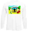 Лонгслив Око Україна Белый фото