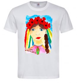 Чоловіча футболка Українка у вінку