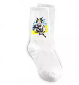 Носки Руки та серце Белый фото