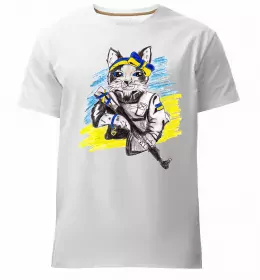 Мужская премиум футболка Руки та серце Белый фото