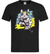 Мужская футболка Котик ЗСУ Черный фото