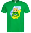 Чоловіча футболка Котик ЗСУ прапор Зелений Чоловіча футболка Котик ЗСУ прапор Зелений фото