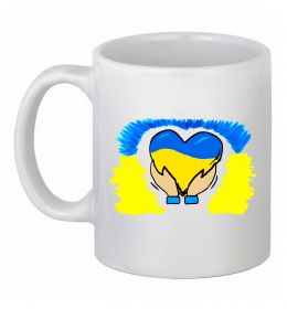 Чашка керамическая Серце України