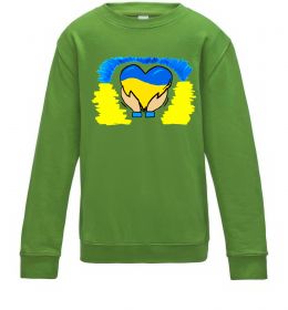 Детский Свитшот Серце України