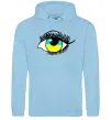 Мужская толстовка (худи) Око жовто блакитне Голубой Мужская толстовка (худи) Око жовто блакитне Голубой фото