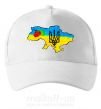 Кепка Україна герб калина Белый фото
