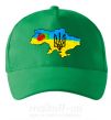 Кепка Україна герб калина Зелений фото