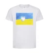 Детская футболка Голуб з мрією до перемоги Белый фото
