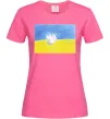 Жіноча футболка Голуб з мрією до перемоги Яскраво-рожевий Жіноча футболка Голуб з мрією до перемоги Яскраво-рожевий фото
