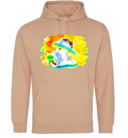 Жіноча толстовка (худі) Українка прапор Жіноча толстовка (худі) Українка прапор