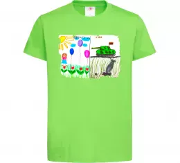 Детская футболка Перемога Лаймовый фото