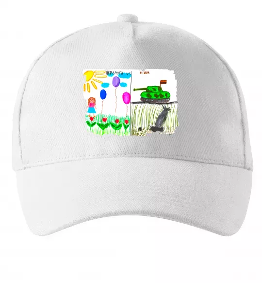 Кепка Перемога Белый фото