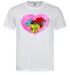 Чоловіча футболка Україна в серці Білий Чоловіча футболка Україна в серці Білий фото