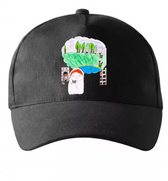 Кепка Війна Черный фото