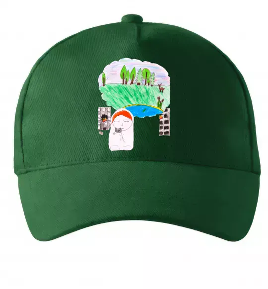 Кепка Війна Темно-зеленый фото