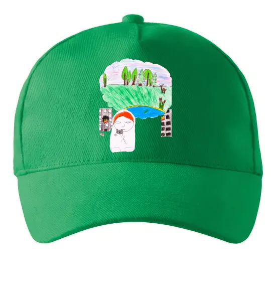 Кепка Війна Зеленый фото