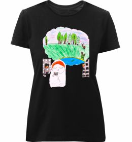 Женская премиум футболка Війна