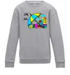 Детский Свитшот Мріємо про перемогу України Серый меланж фото