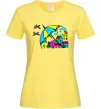 Жіноча футболка Мріємо про перемогу України Лимонний фото