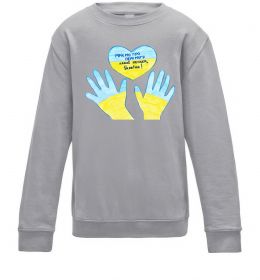 Дитячий світшот Руки та серце