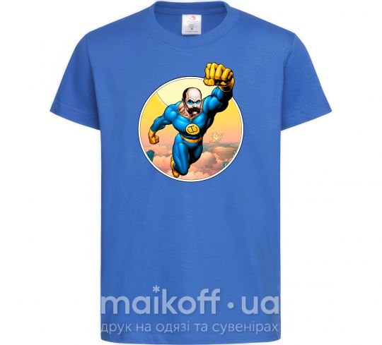 Дитяча футболка СуперШевченко Яскраво-синій фото