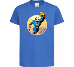 Дитяча футболка СуперШевченко Яскраво-синій фото