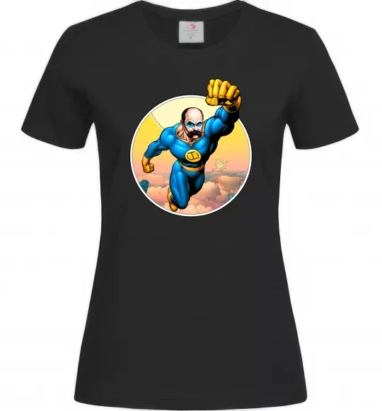 Жіноча футболка СуперШевченко Чорний фото