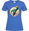 Жіноча футболка СуперШевченко Яскраво-синій Жіноча футболка СуперШевченко Яскраво-синій фото