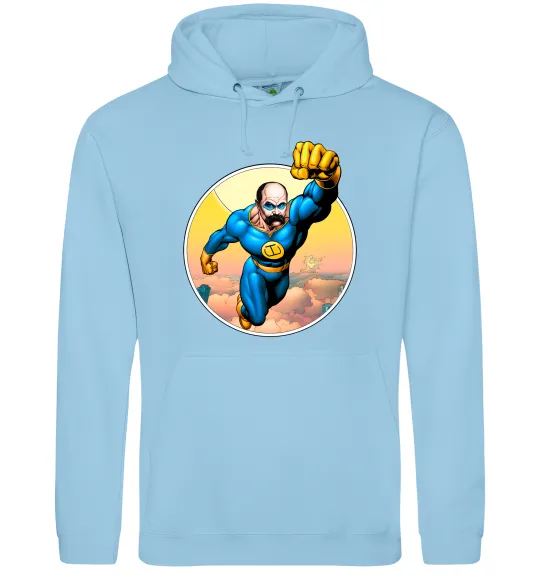 Женская толстовка (худи) СуперШевченко Голубой фото