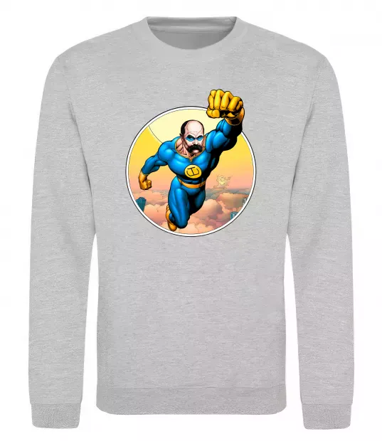 Світшот СуперШевченко Сірий меланж фото