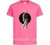 Дитяча футболка Модний Бандера Яскраво-рожевий фото