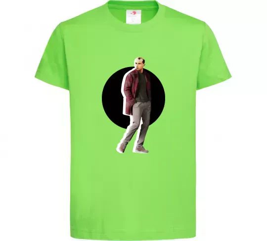 Детская футболка Модний Бандера Лаймовый фото