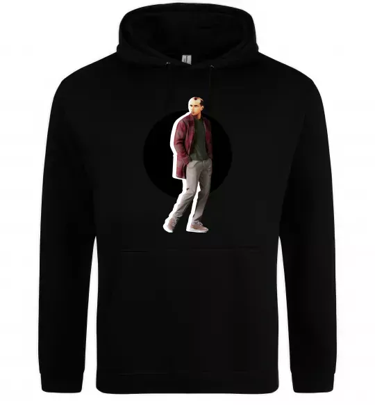 Мужская толстовка (худи) Модний Бандера Черный фото