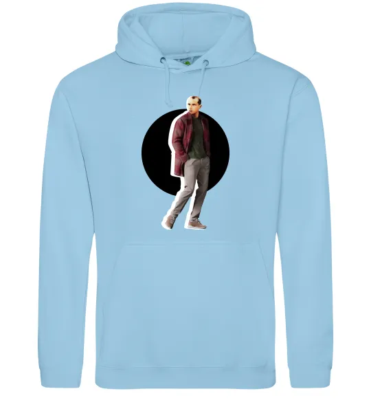 Мужская толстовка (худи) Модний Бандера Голубой фото