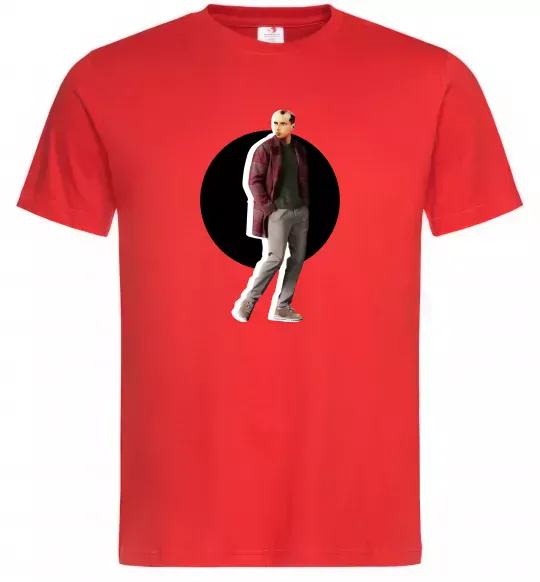 Чоловіча футболка Модний Бандера Червоний фото