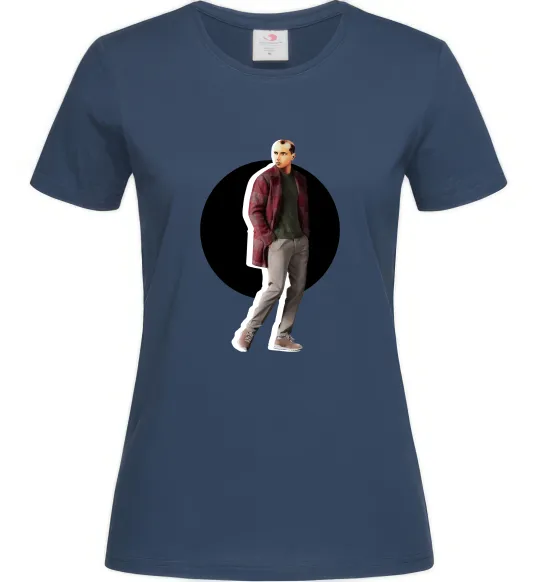 Женская футболка Модний Бандера Темно-синий фото