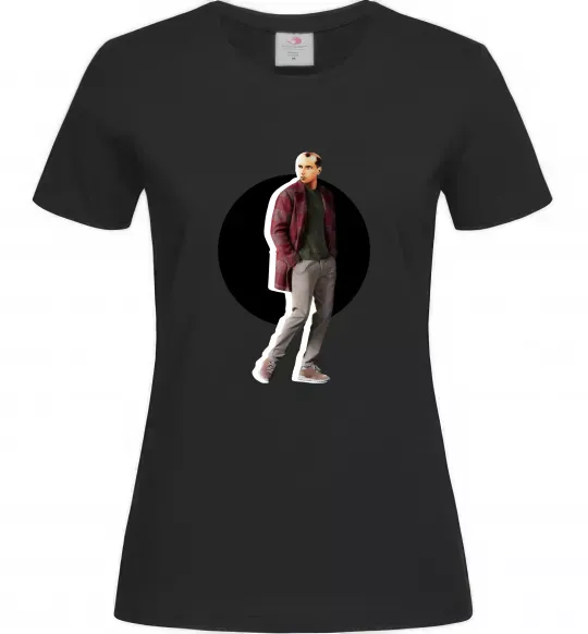 Женская футболка Модний Бандера Черный фото