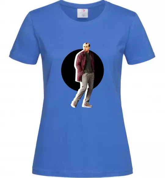 Женская футболка Модний Бандера Ярко-синий фото