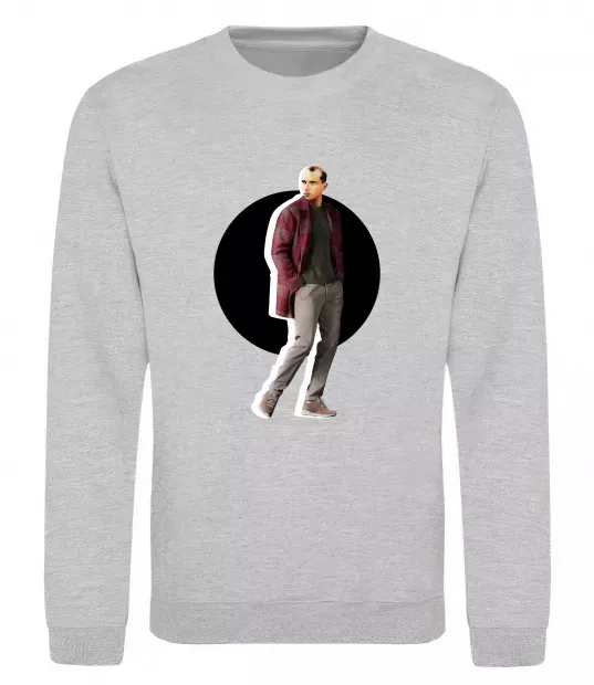 Світшот Модний Бандера Сірий меланж фото