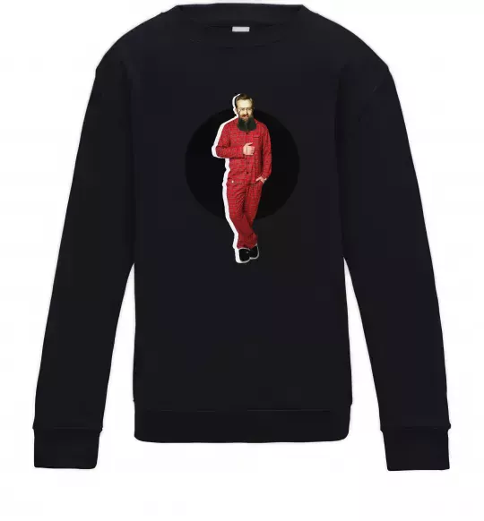 Дитячий світшот Модний Грушевський Чорний фото