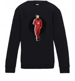 Дитячий світшот Модний Грушевський Чорний фото