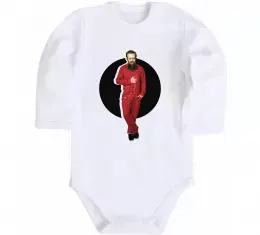 Детский боди Модний Грушевський Белый фото