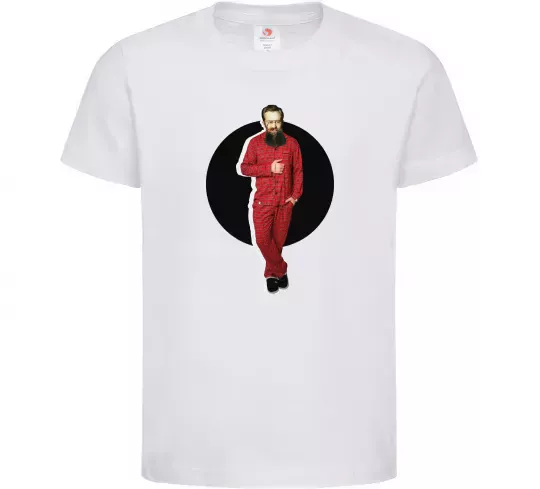 Детская футболка Модний Грушевський Белый фото