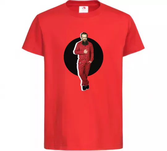 Детская футболка Модний Грушевський Красный фото