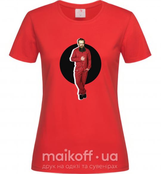 Женская футболка Модний Грушевський Красный фото