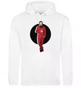 Чоловіча толстовка (худі) Модний Грушевський Білий фото