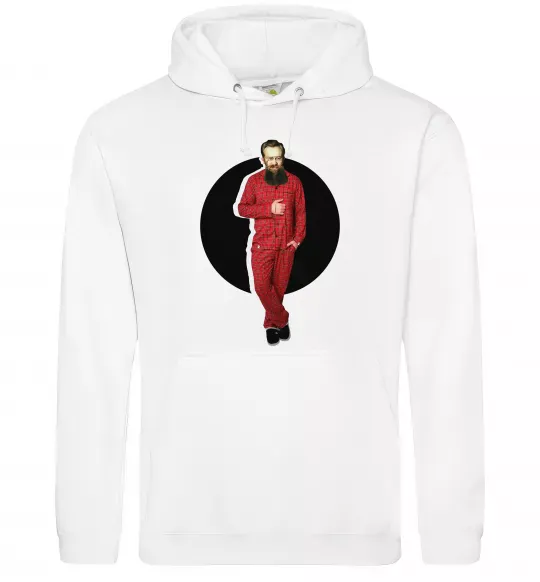 Жіноча толстовка (худі) Модний Грушевський Білий фото